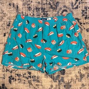 Old Navy Blue Boxers with Playful Print